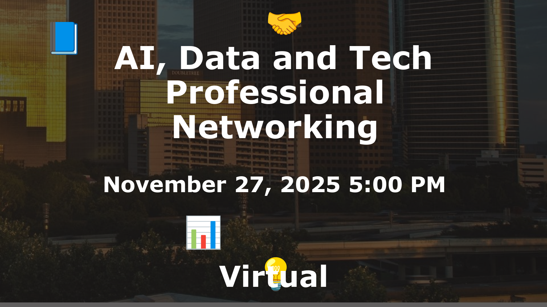 AI, Data and Tech Professional Networking event image